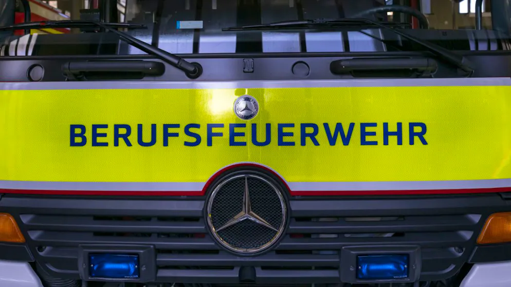 Die Feuerwehr brachte den Brand, der um etwa 16.50 Uhr gemeldet wurde, rasch unter Kontrolle. (Archivbild)