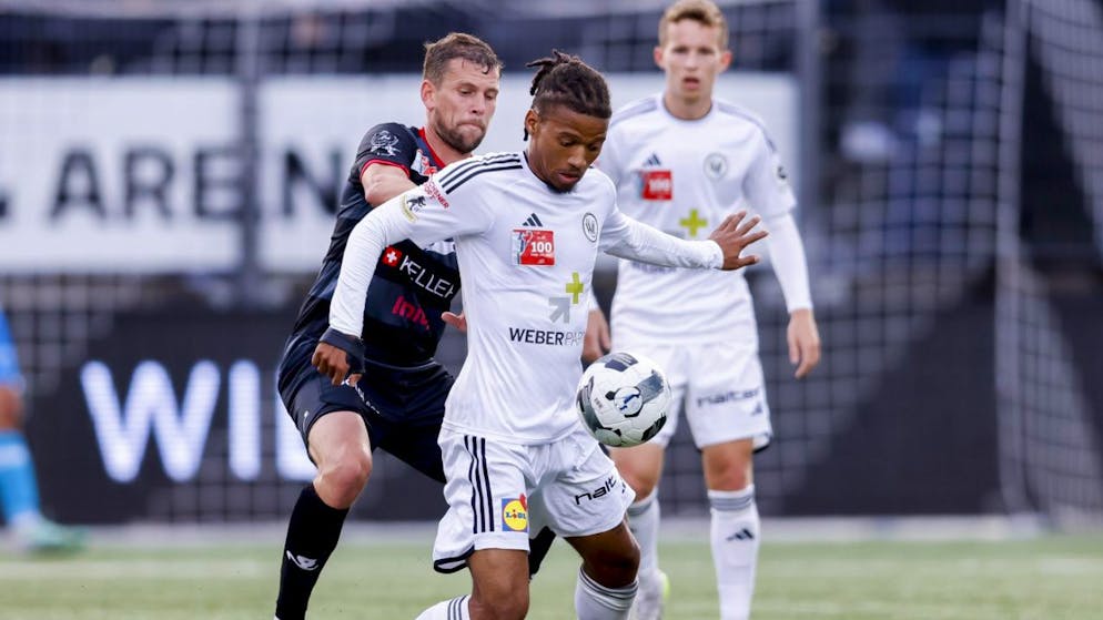 Stéphane Cueni spielte im September im Cup mit dem FC Wil noch gegen Winterthurs Fabian Frei