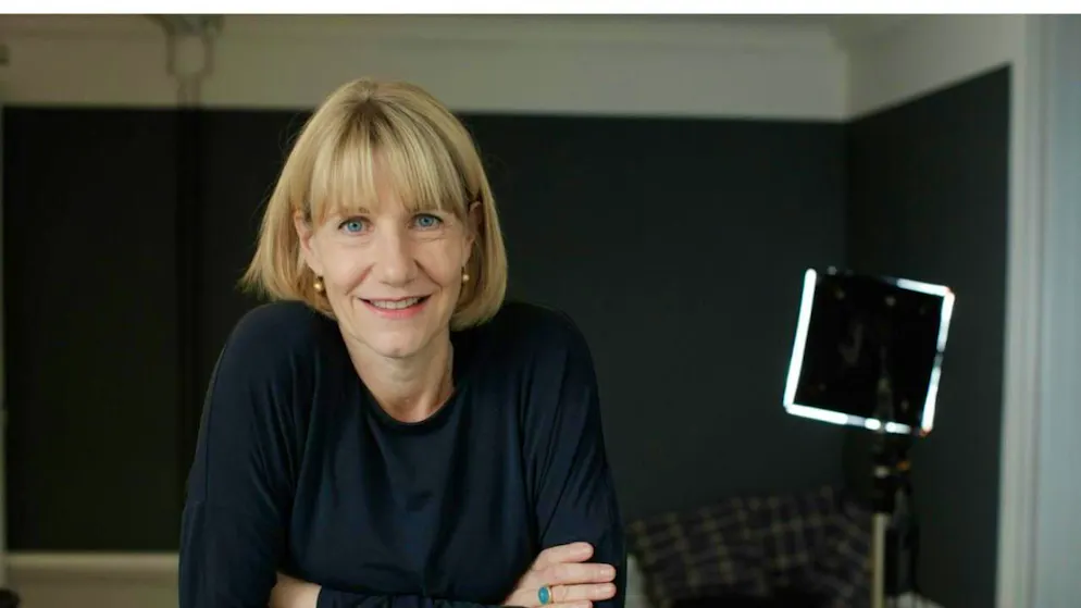 La direttrice di casting Corinna Glaus.