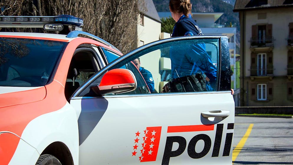 La police cantonale valaisanne a interpellé un mineur de 17 ans en ce début d'année 2025 (photo d'illustration).