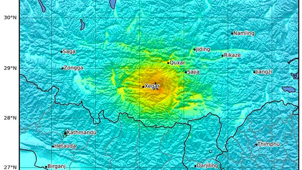 Tibet. Forte terremoto nella regione dell'Himalaya, peggiora il bilancio delle vittime