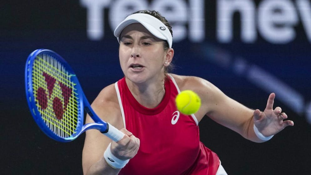 Kommt nach ihrer Babypause immer besser in Fahrt: Belinda Bencic in Australien