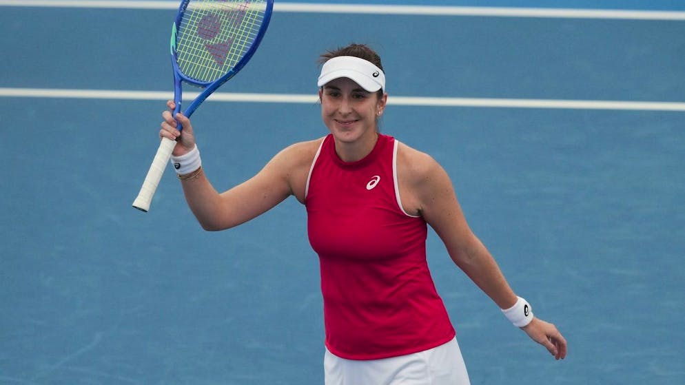 Adelaide. Belinda Bencic gagne... sur abandon de la petite amie de Sinner