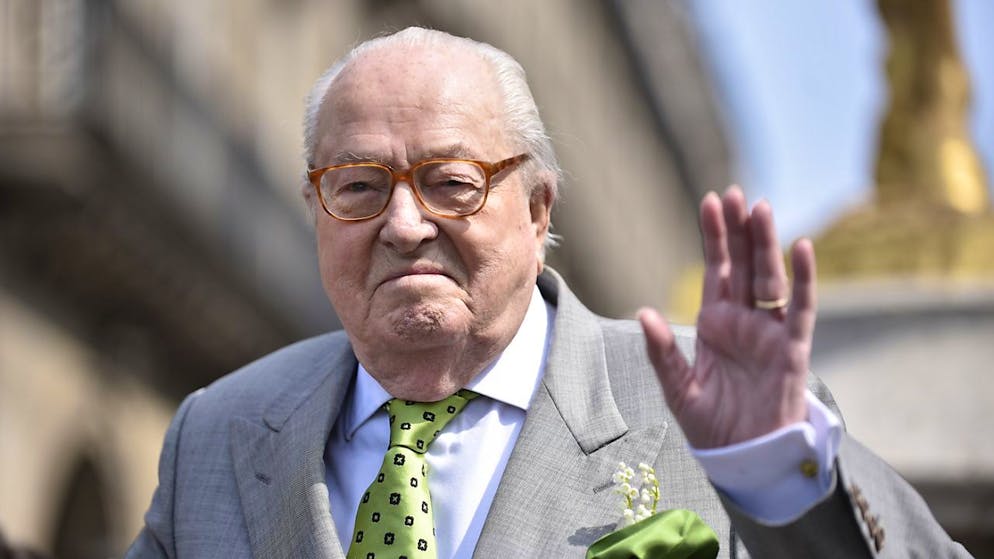 Jean-Marie Le Pen - qui in una foto del 2019 - era nato nel 1928 a Trinité-sur-Mer.
