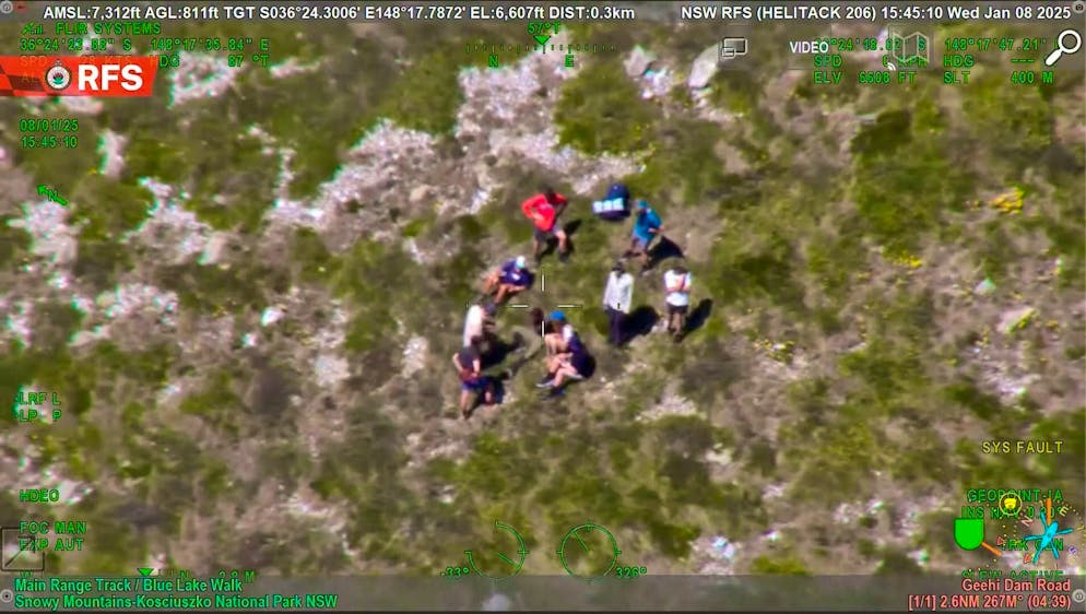 Lo studente è stato ritrovato da alcuni escursionisti nella natura selvaggia dopo quasi due settimane.