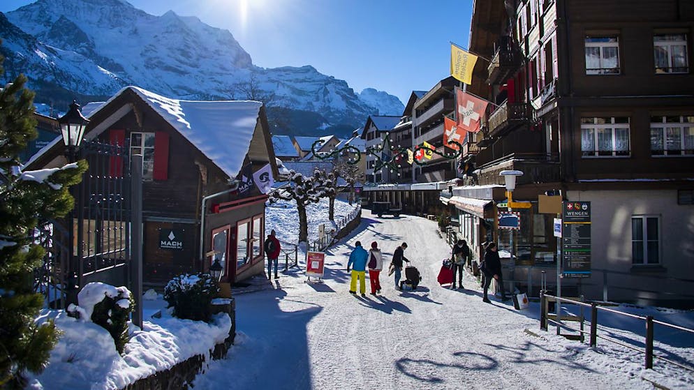 Am Dorfrand von Wengen soll ein neues Luxusresort entstehen. (Archivbild)