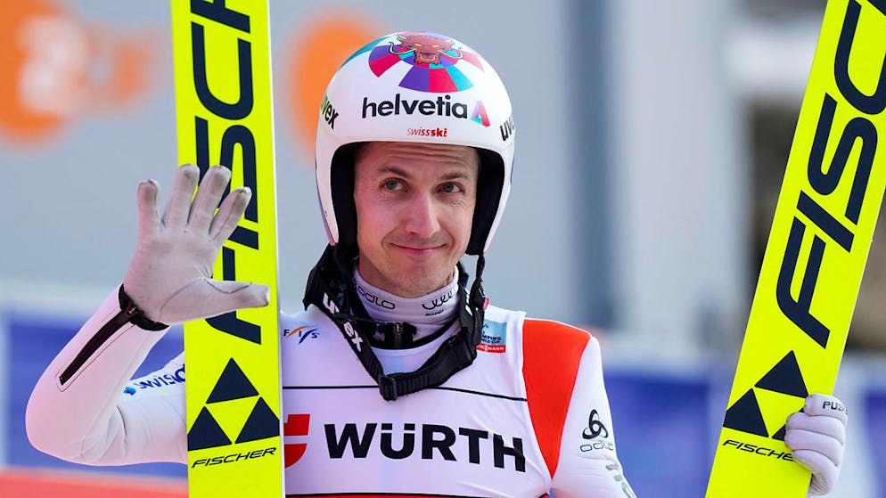 Sagt dem Weltcup-Tross bis auf Weiteres Tschüss: Simon Ammann (Archivaufnahme)