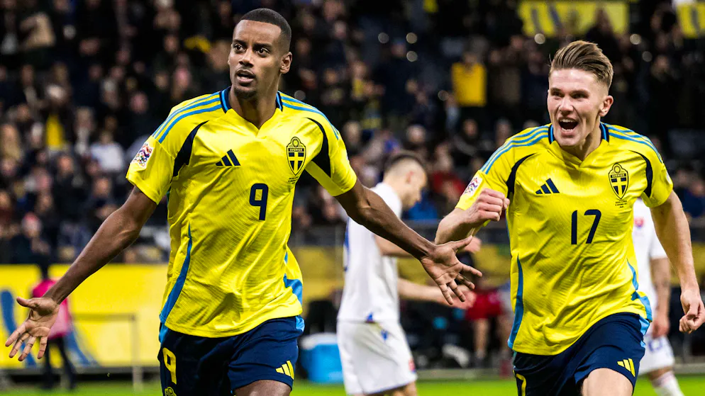 Schweden hat mit Alexander Isak und Viktor Gyökeres zwei Top-Stürmer am Start.