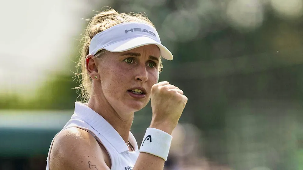 Done: Jil Teichmann fends off match points