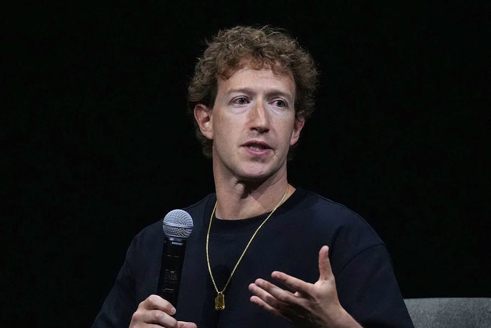 Il CEO di Meta Mark Zuckerberg (foto d'archivio).