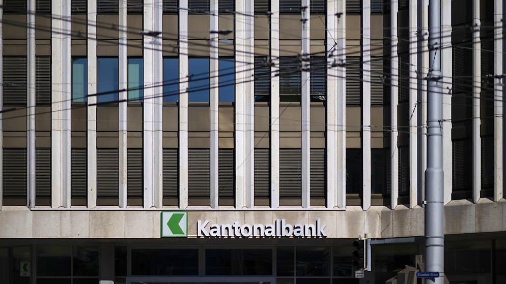 Hauptsitz der St. Galler Kantonalbank in St. Gallen. (Archivbild)