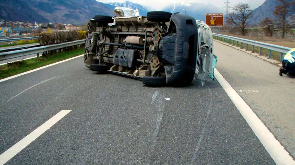 Un accident s'est produit entre Conthey et Riddes en direction de Martigny tôt mercredi matin (archives).