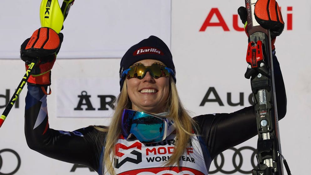 Ski alpin. «C'était très chouette» - Mikaela Shiffrin a pu rechausser les skis