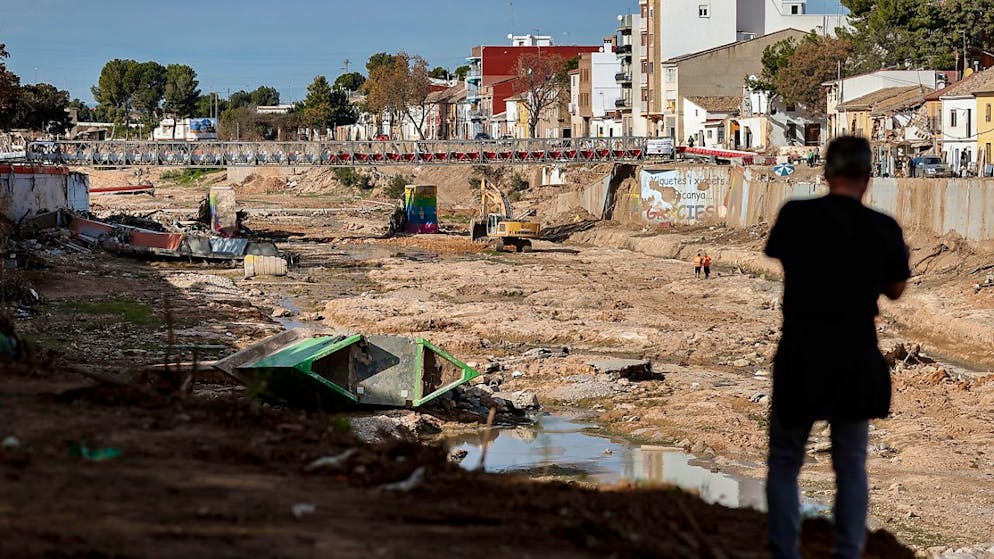 Les inondations à Valence, en Espagne, ont causé des pertes de 11 milliards de dollars, dont 4,2 milliards assurés (archives).