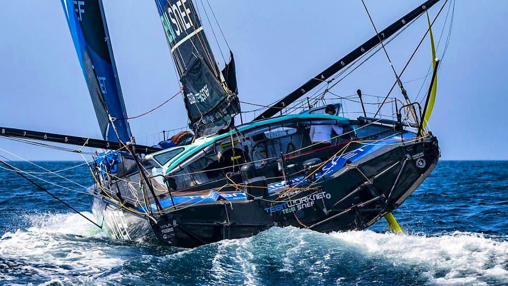 Sailor Justine Mettraux competes with the best until the end - Gallery. The Vendée Globe is sailed in the IMOCA boat class