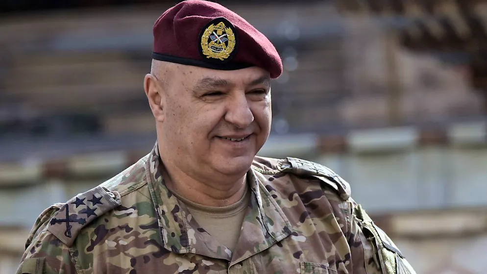 Le commandant en chef de l'armée Joseph Aoun est le nouveau président du Liban (Archives).
