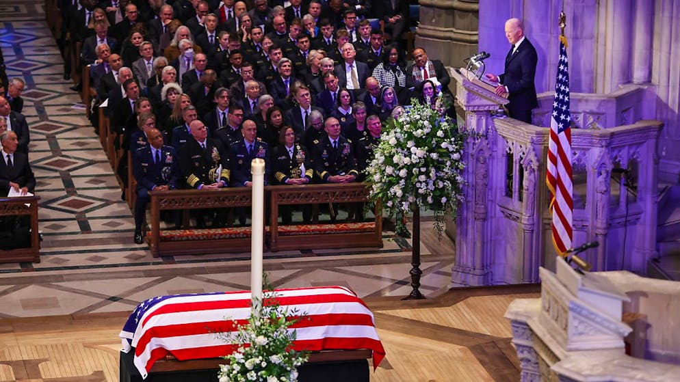 Stati Uniti. Monito di Biden ai funerali di Stato di Carter contro odio e abuso di potere