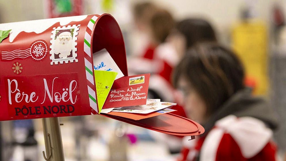 Children from all over Switzerland sent their letters to Santa Claus or the Christ Child. (archive image)