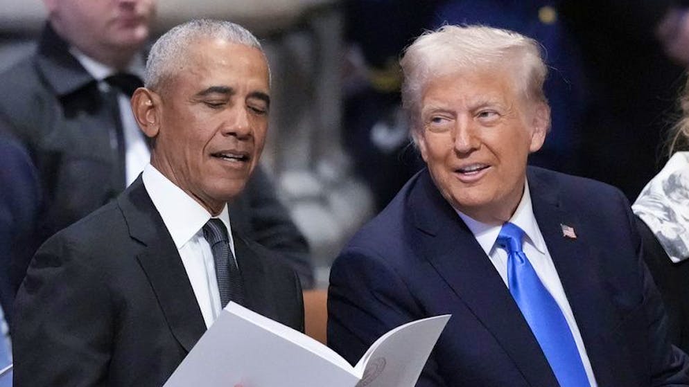 Abschied von Ex-Präsident Carter. Ein Moment zwischen Trump und Obama überrascht bei Trauerfeier