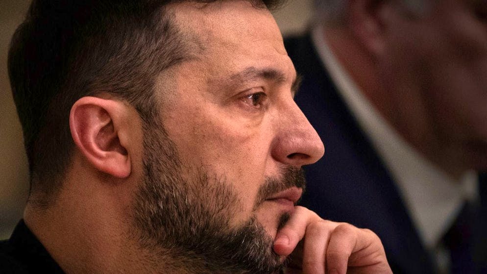 The Ukrainian President Volodymyr Selenskyj. Photo: Efrem Lukatsky/AP/dpa