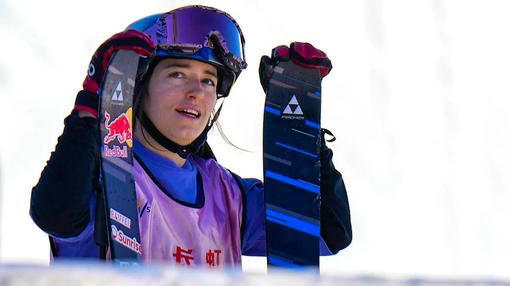 Mathilde Gremaud is not doing as well as usual on Kreischberg