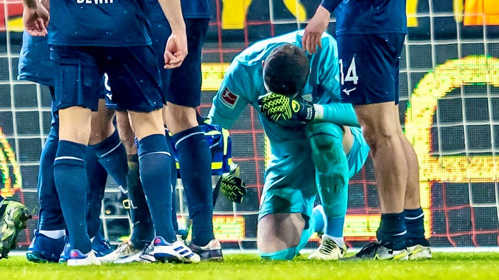 Patrick Drewes avait été touché par un briquet lancé depuis les tribunes.