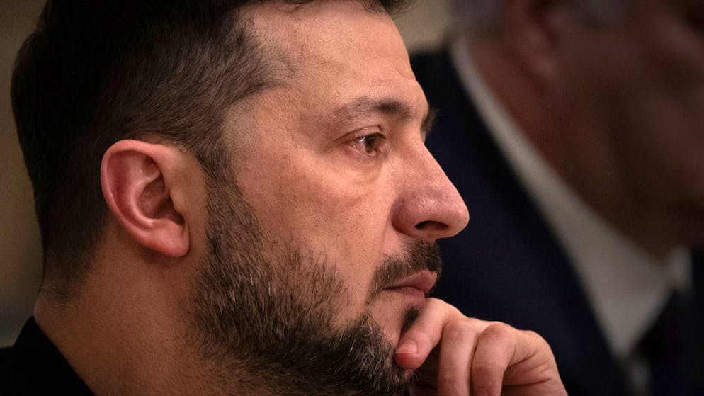 Der ukrainische Präsident Wolodymyr Selenskyj. Foto: Efrem Lukatsky/AP/dpa