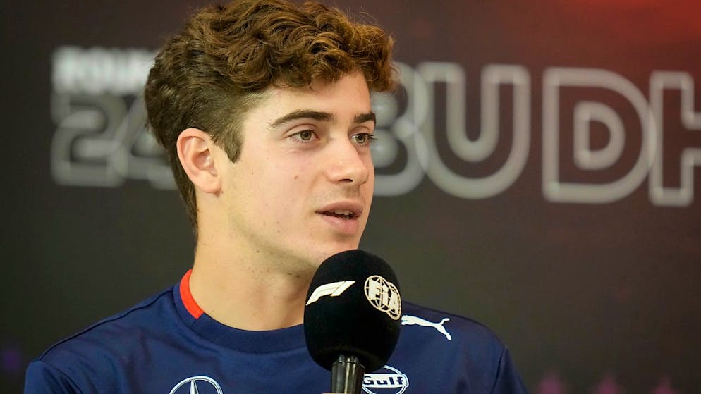 Franco Colapinto, hier noch im Outfit seines letztjährigen Arbeitgebers Williams