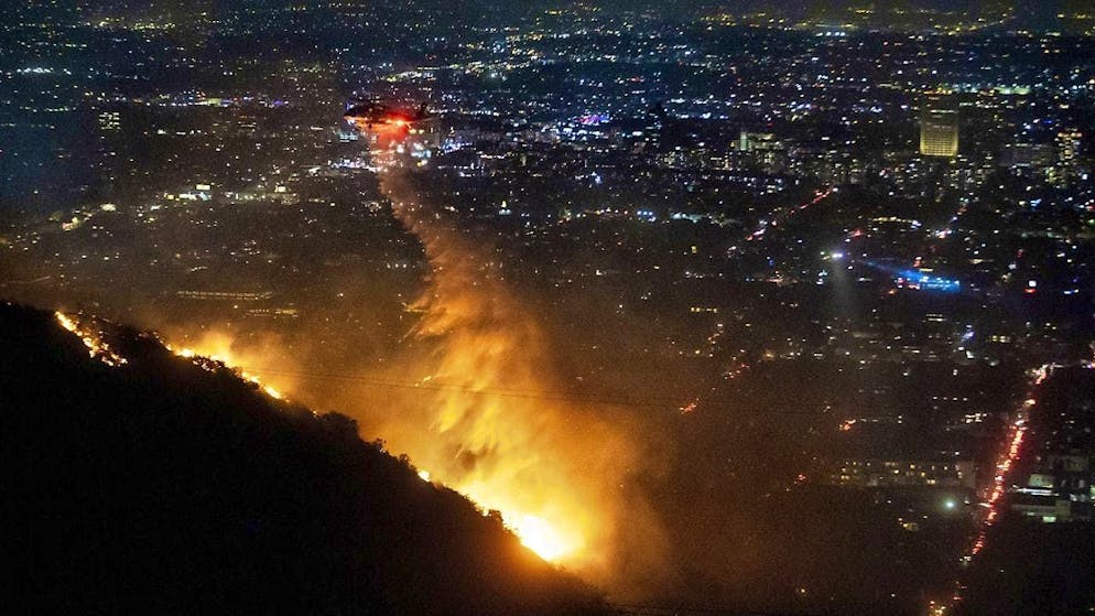 At the moment, forest fires are keeping the Los Angeles fire department on its toes.