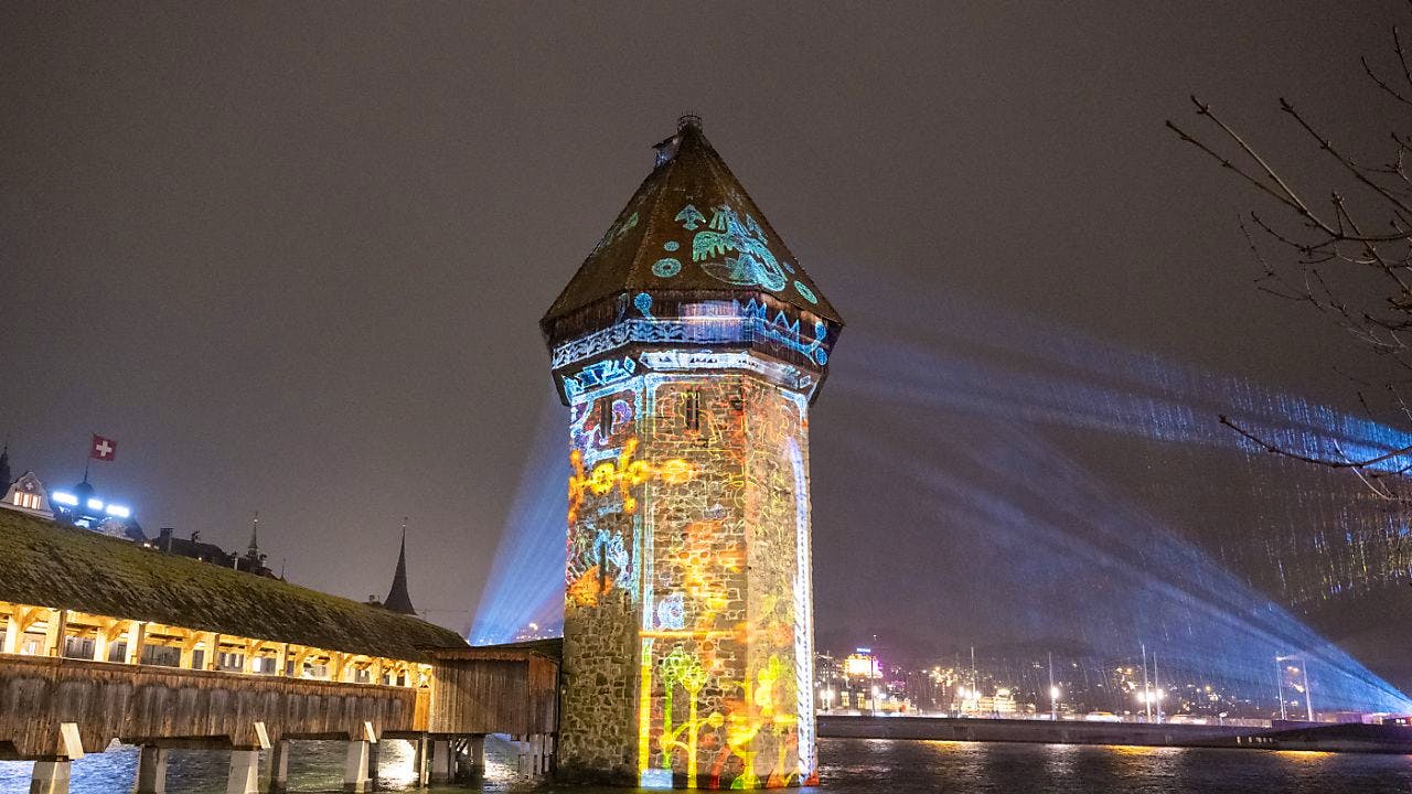 Festival. Die Stadt Luzern präsentiert sich als Licht-Show