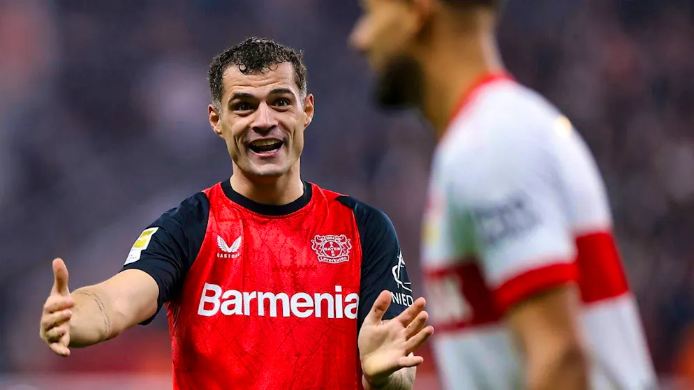 Swiss legionnaires in focus: little world class, lots of mediocrity - Gallery. Conductor and leader at Leverkusen: Granit Xhaka is one of the champions' most important players