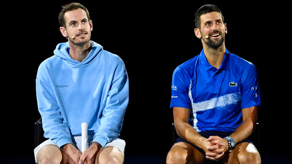 Novak Djokovic. «C’était étrange, je n'avais jamais fait ça avec Andy Murray»