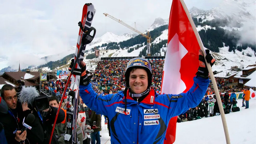 Von Favoriten, einem Dreifachsieg und einer Sensation - Gallery. Marc Berthod gewinnt 2007 sensationell den Slalom am Chuenisbärgli - mit Startnummer 60