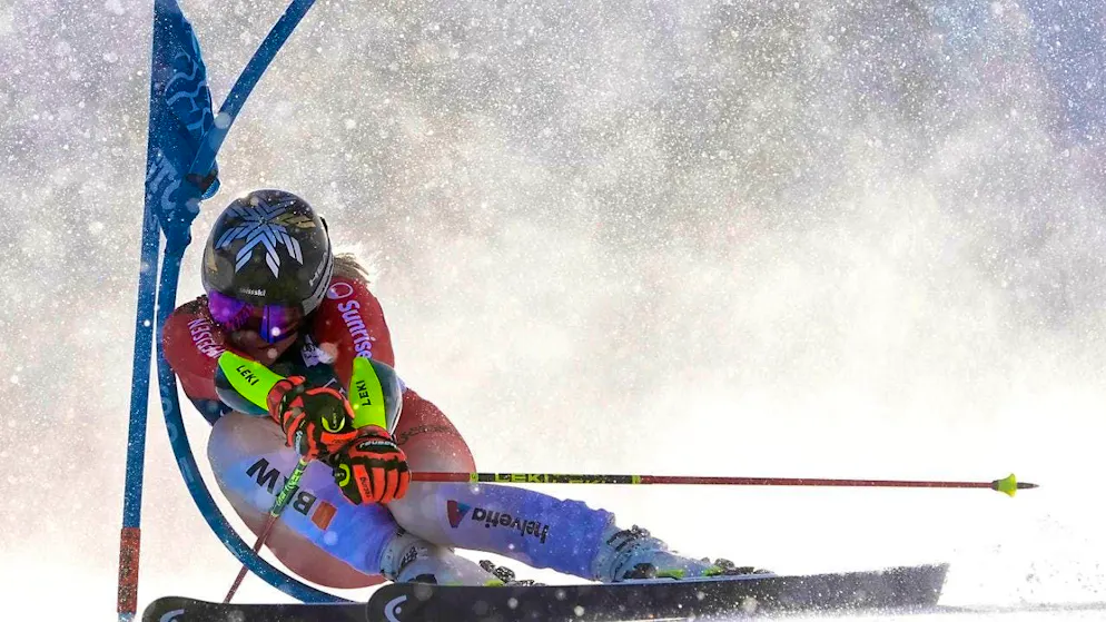 Lara Gut-Behrami and her fellow racers will compete in two giant slaloms in Sestriere