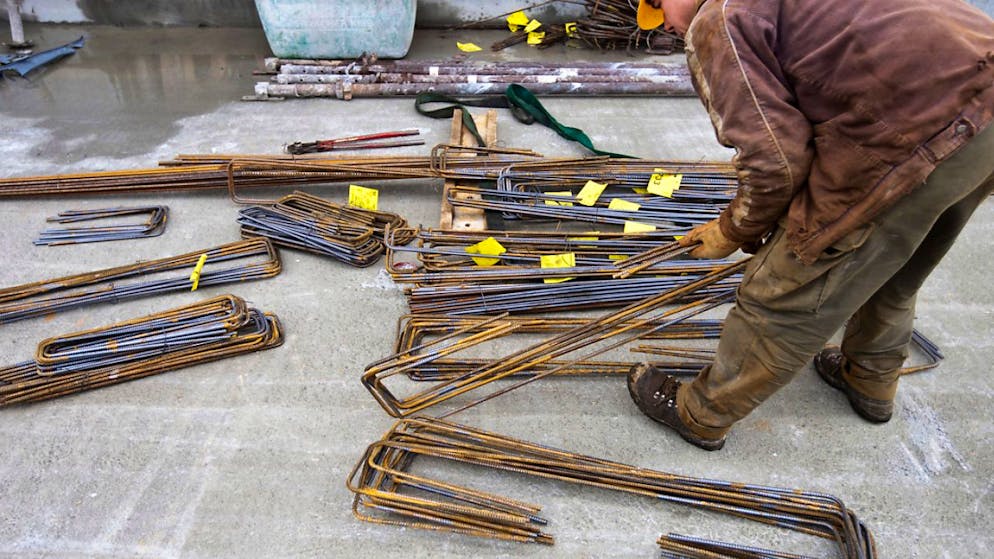 Vor allem im Baugewerbe hat die Zahl der Arbeitslosen im Dezember zugenommen. (Symbolbild)