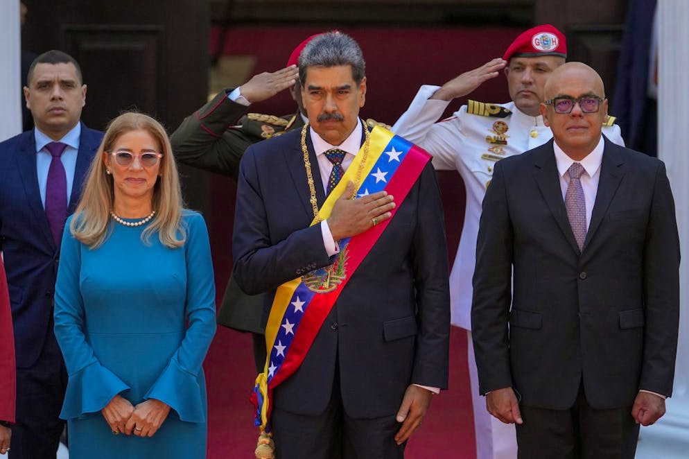 Les Etats-Unis ont dénoncé un «simulacre» et imposé de nouvelles sanctions contre Caracas. Londres a qualifié Nicolas Maduro d'«illégitime» et a imposé des sanctions contre quinze personnes-clefs du pouvoir (archives).