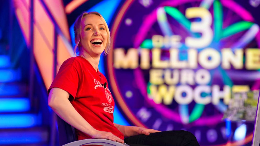 Urologist Paula Menold wins 100,000 euros in the final of the "3 Million Euro Week" of "Who Wants to Be a Millionaire?".