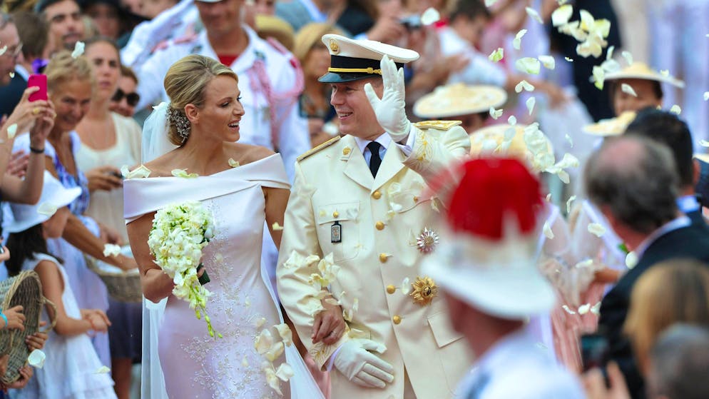 Prince Albert II of Monaco and Charlène Lynette Wittstock married in a civil ceremony on July 1, 2011. The church wedding took place the following day.