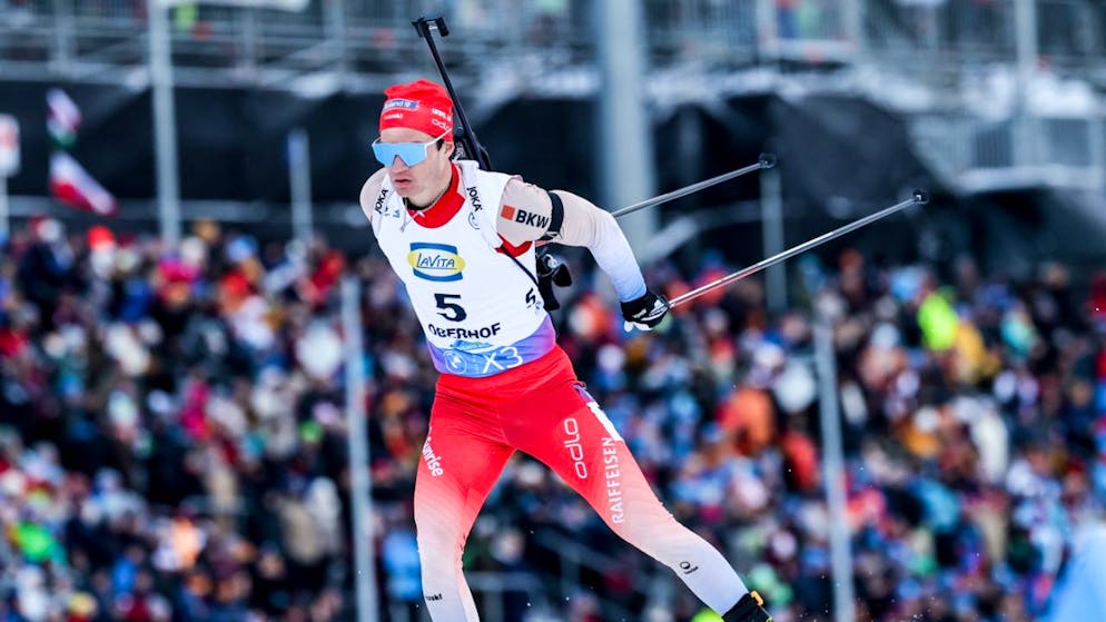 Niklas Hartweg gelingen in Oberhof gute Wettkämpfe