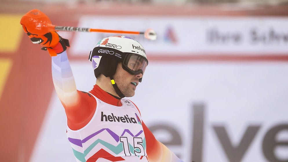 Die Schweizer Slalom-Baisse am Chuenisbärgli hält an - Gallery. Daniel Yule, vor fünf Jahren noch siegreich, muss sich mit Platz 12 begnügen