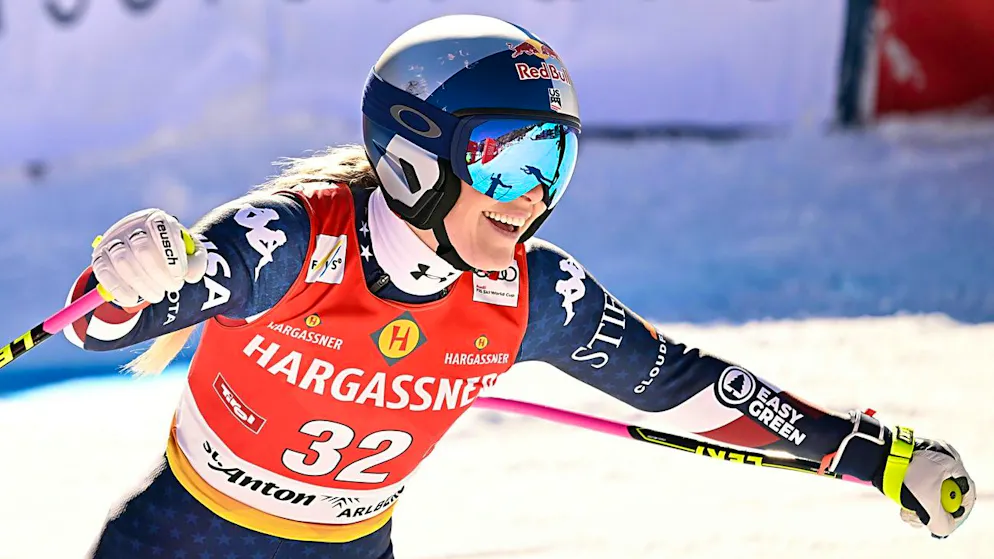 Lindsey Vonn (USA) a encore du feu dans les jambes