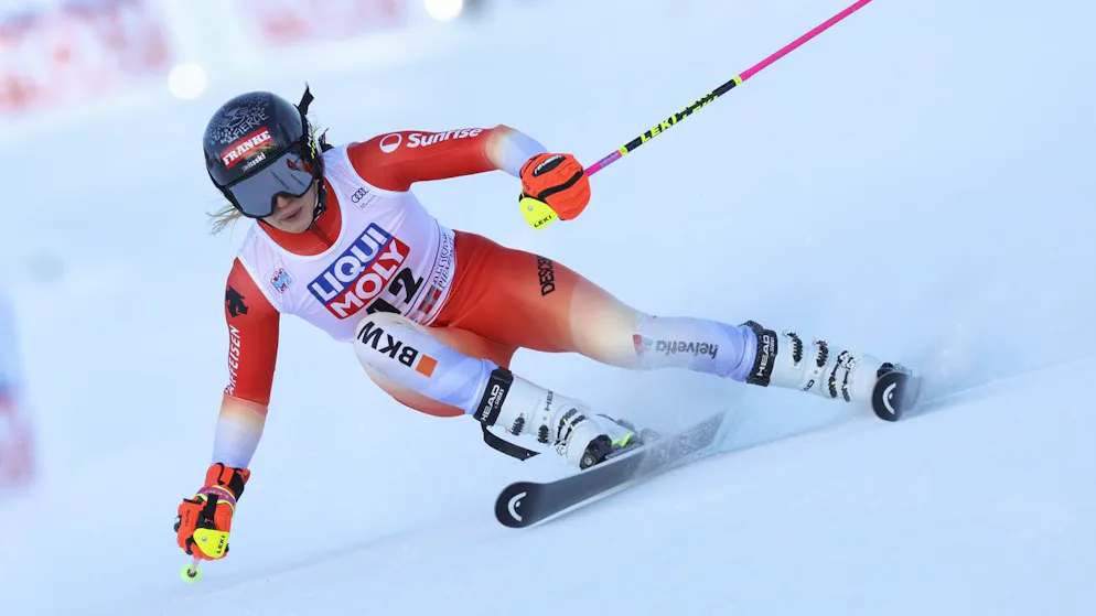 Vanessa Kasper en pleine action