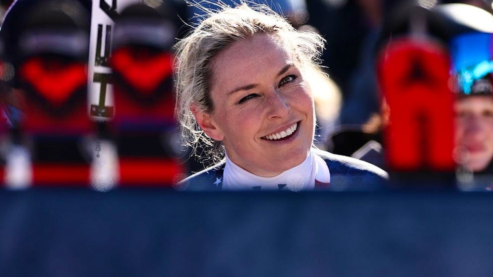 Lindsey Vonn ist schon wieder nah dran am Podest.