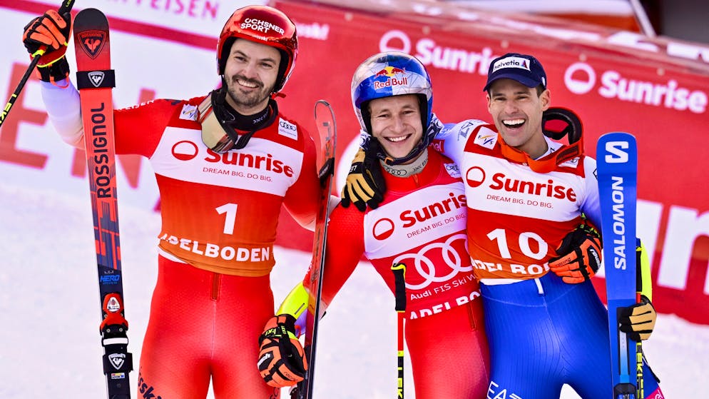 Géant d’Adelboden. Jour de gloire pour la Suisse ! Odermatt gagne devant Meillard