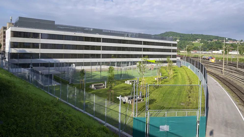 Das neue Bundesasylzentrum Pasture  in Balerna TI. (Archivbild)