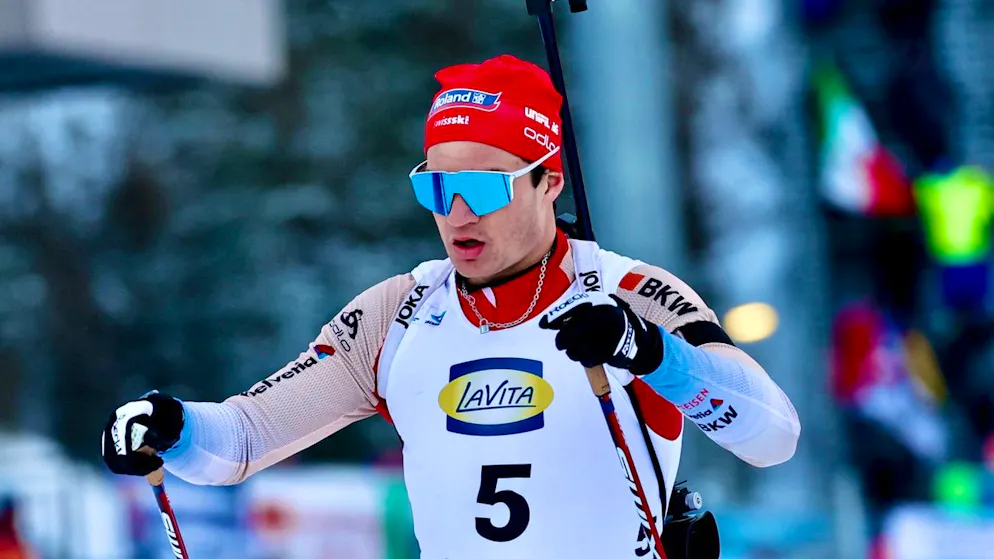 Niklas Hartweg (photo) et Amy Baserga ont terminé au pied du podium à Oberhof. 