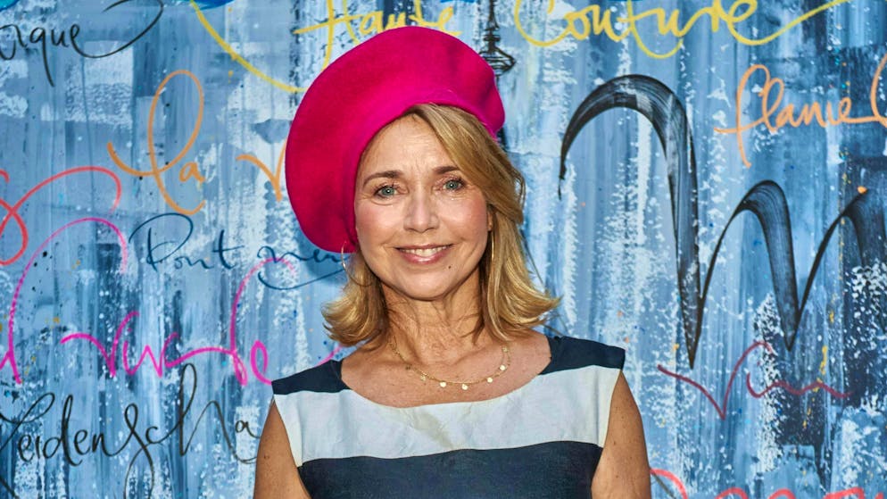 "But I can last longer at parties": actress Tina Ruland has been giving up alcohol completely for some time.