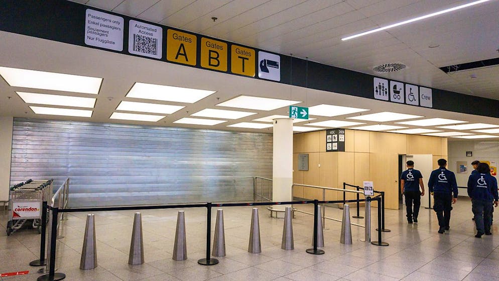 A l'aéroport de Bruxelles-Zaventem, 40% des vols prévus lundi au départ et à l'arrivée sont annulés en raison d'une grève nationale (archives).