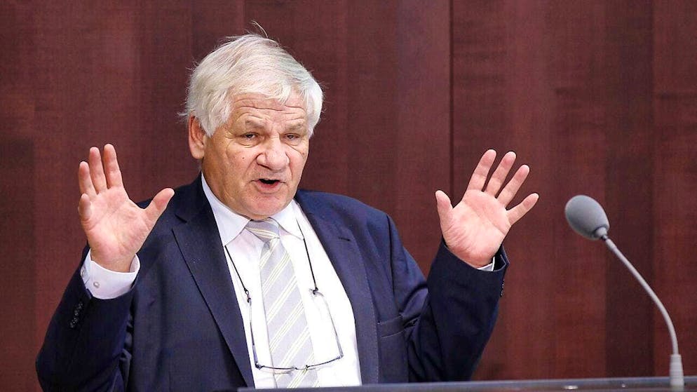 Rolf Schweiger, a former member of the Council of States from Zug, died on Saturday at the age of 80. (archive picture)