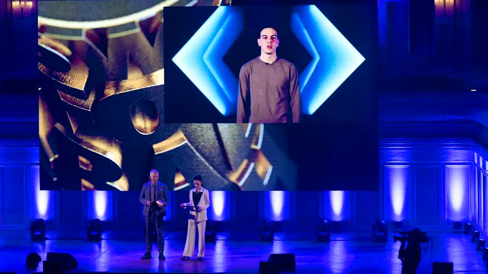 Ardon Jashari is honored as Youngster Male 2024.